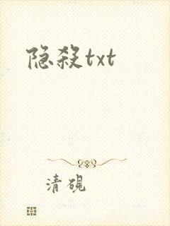 隐杀txt