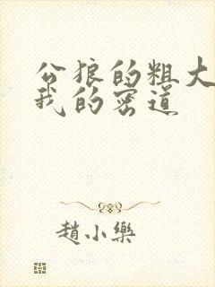 公狼的粗大挺进我的密道