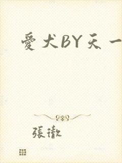 爱犬BY天一封面