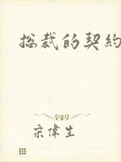 总裁的契约情人