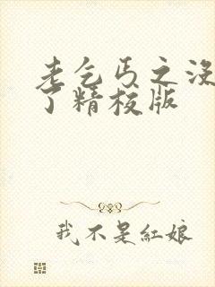 老乞丐之没完没了精校版封面