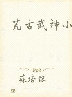 荒古武神小说封面