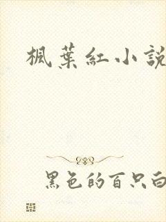 枫叶红小说