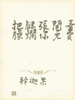 把腿张开看老子臊烂你免费
