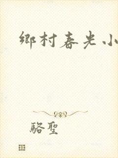 乡村春光小说封面