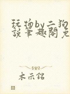 玩物by二狗小说笔趣阁免费阅读封面