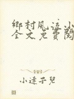 乡村风流小傻子全文免费阅读
