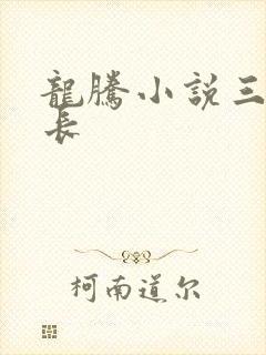 龙腾小说三宝局长