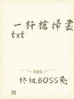 一杆枪扫尽全家txt封面