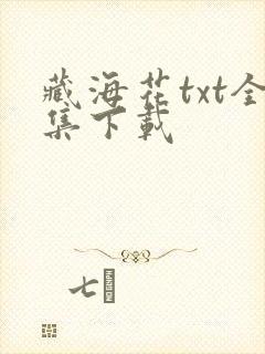 藏海花txt全集下载