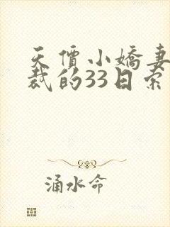 天价小娇妻,总裁的33日索情全文免费