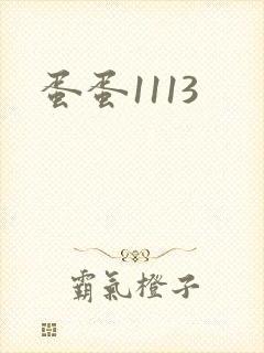 蛋蛋1113