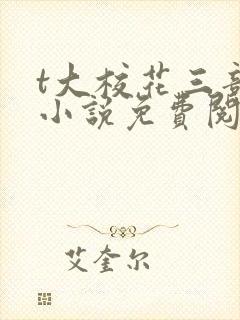 t大校花三部曲小说免费阅读全文