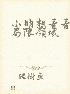小明想看看永久局限领域封面