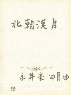 北朝汉月