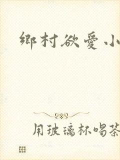 乡村欲爱小说