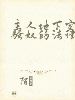 主人地下室惩罚骚奴的法律后果