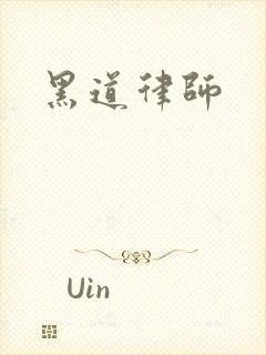 黑道律师封面