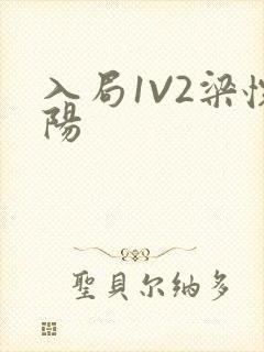 入局1V2梁怀阳封面