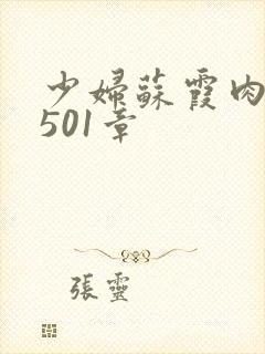 少妇苏霞肉欲第501章