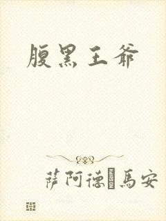 腹黑王爷