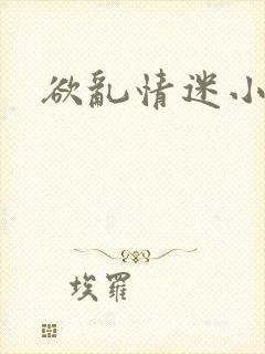 欲乱情迷小说