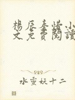 杨辰秦惜小说全文免费阅读完整版