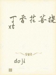 丁香花菩提树txt封面