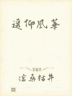 遥仰凰华封面