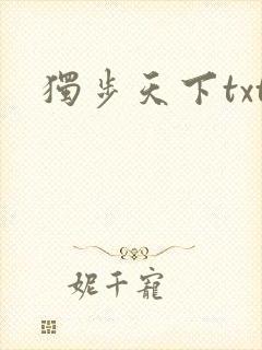 独步天下txt