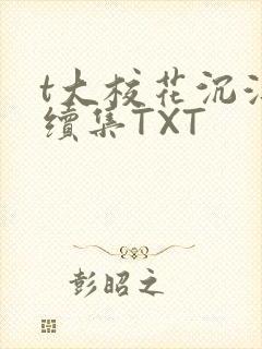 t大校花沉浮录续集TXT