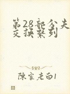 第28部分夫妇交换系列