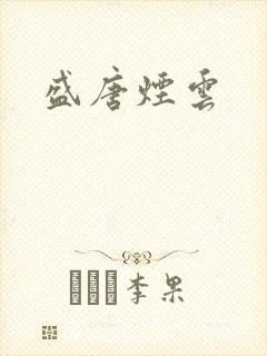 盛唐烟云封面