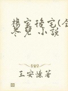 杨家后宅(全)冬儿 小说