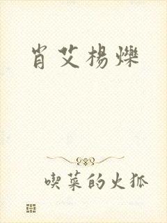 肖艾杨烁