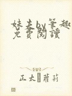 妹夫by笔趣阁免费阅读封面