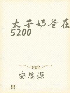 太子奶爸在花都5200