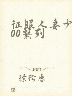 征服人妻少妇500系列封面