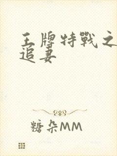王牌特战之军少追妻