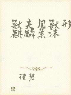 兽夫用兽形播种麒麟叶沫封面