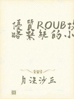 优质ROUB攻略系统的小说最新章节