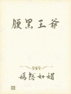 腹黑王爷