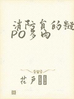 消防员的糙汉文PO多肉封面