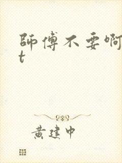 师傅不要啊txt