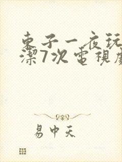 东子一夜玩弄白洁7次电视剧