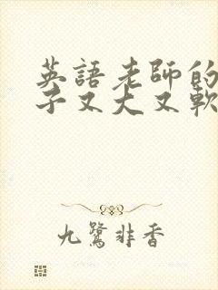 英语老师的小兔子又大又软