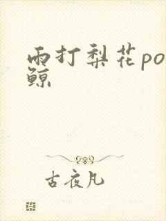 雨打梨花po问鲸