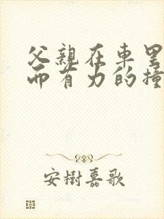 父亲在车里缓慢而有力的撞着