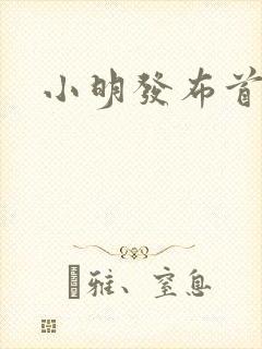 小明发布首页