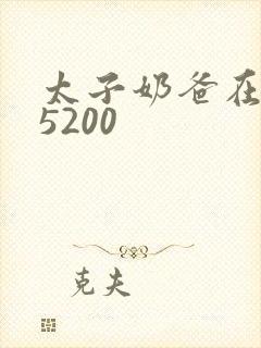 太子奶爸在花都5200